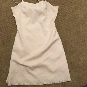 Mini Dress with Bow Tie in Back